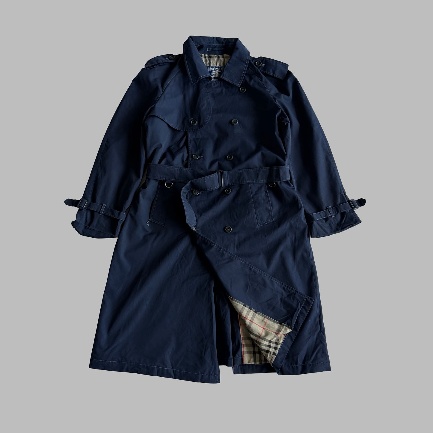 90s Burberry Double Breasted Trench Coat - M/L