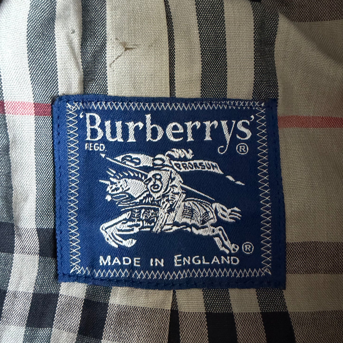 90s Burberry Double Breasted Trench Coat - M/L