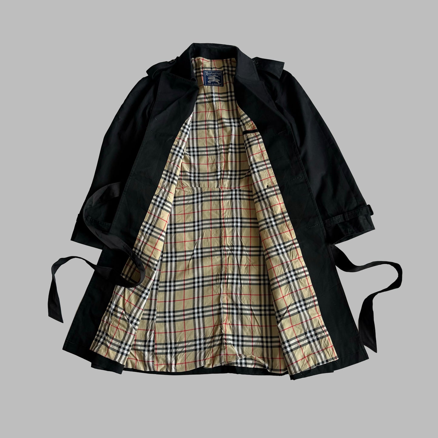 90s Burberry Double Breasted Trench Coat - XS/S