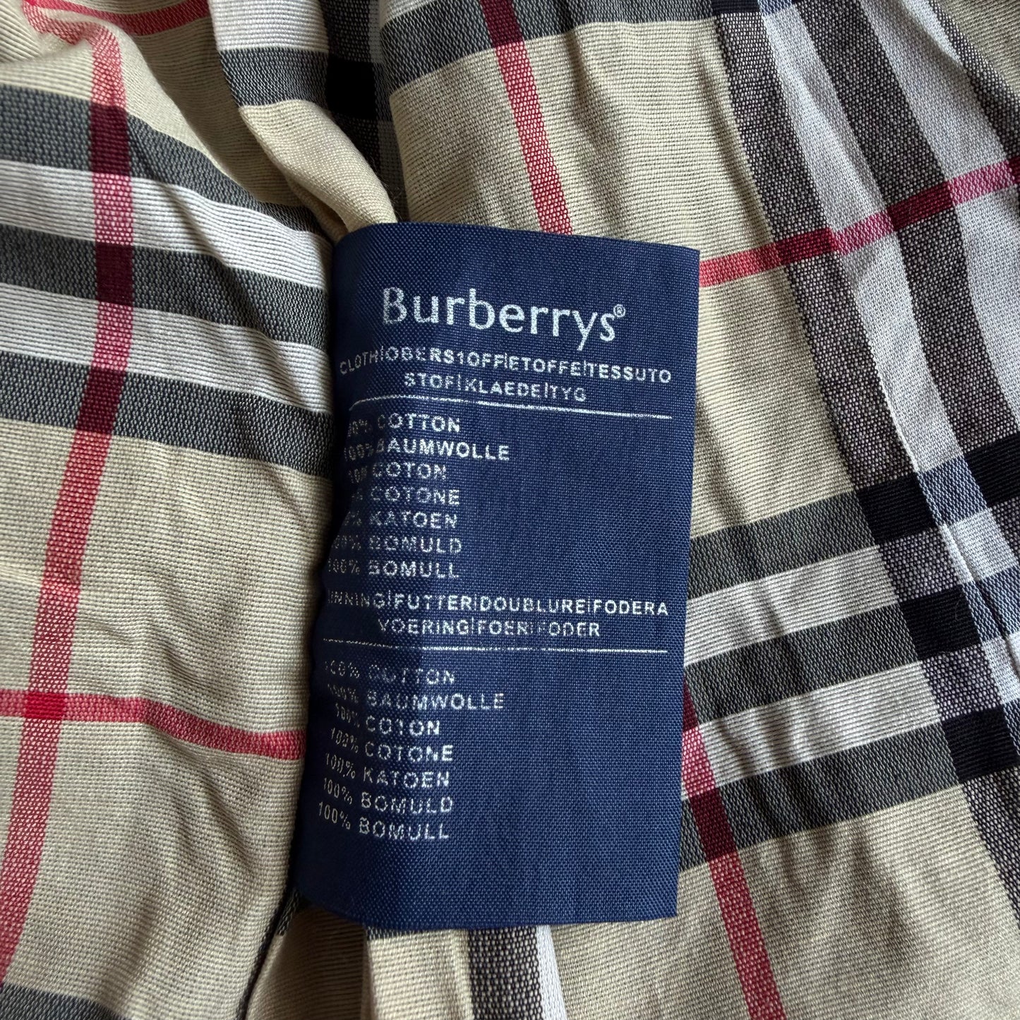 90s Burberry Double Breasted Trench Coat - XS/S