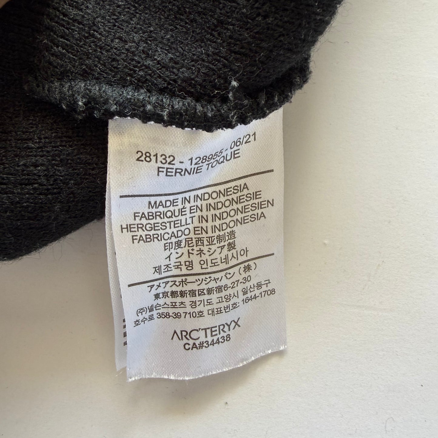 Arcteryx Bird Head Toque Beanie