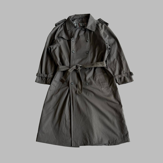90s Burberry Double Breasted Trench Coat - L/XL