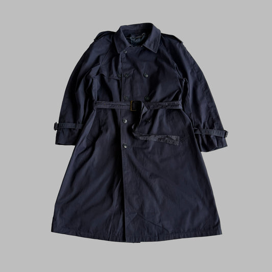 90s Burberry Double Breasted Trench Coat - S/M