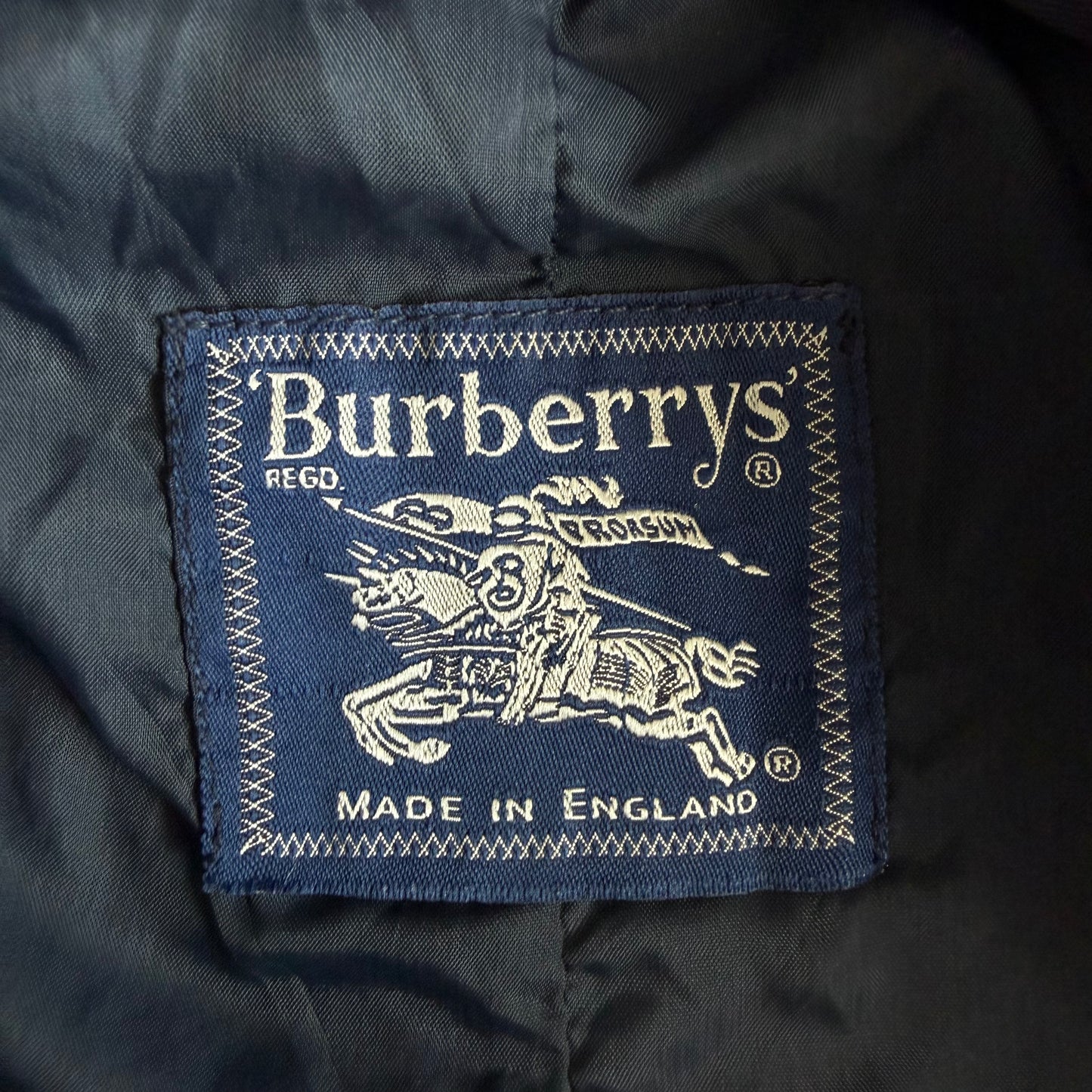 90s Burberry Double Breasted Trench Coat - S/M