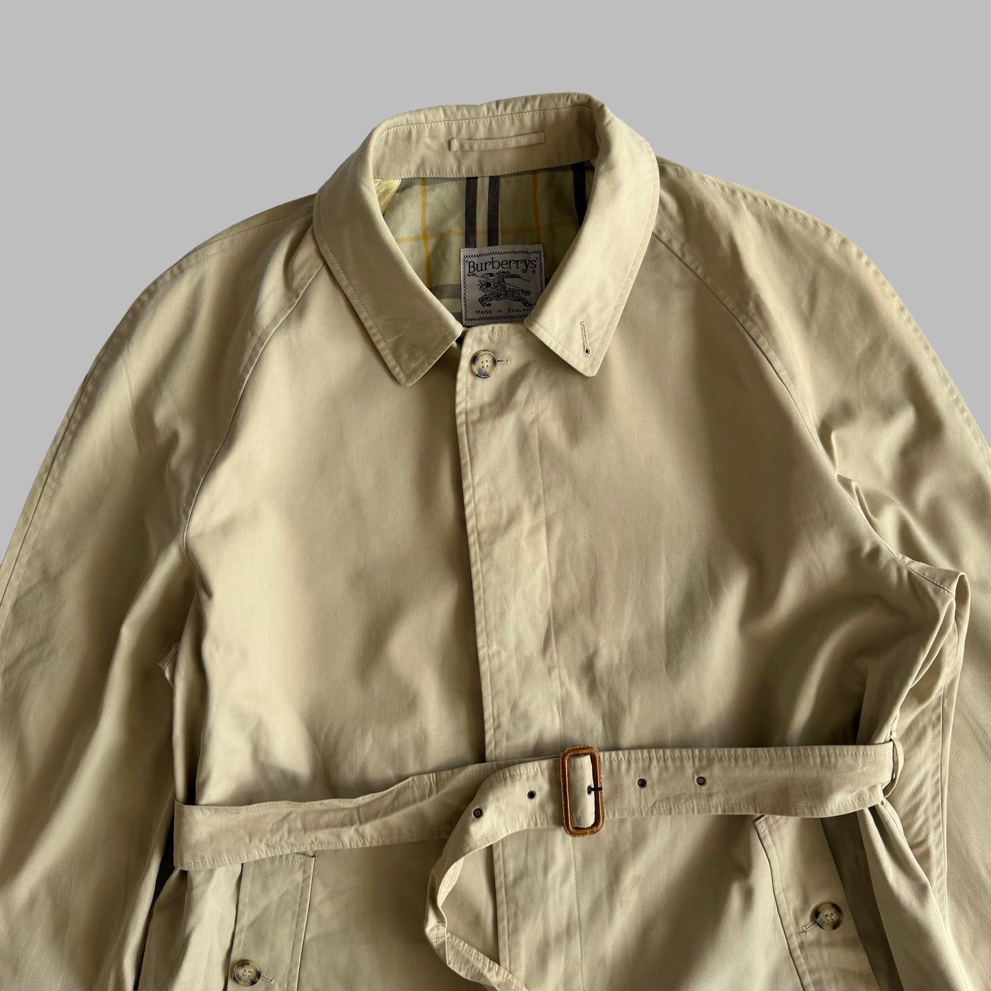 90s Classic Burberry Trench Coat - S/M