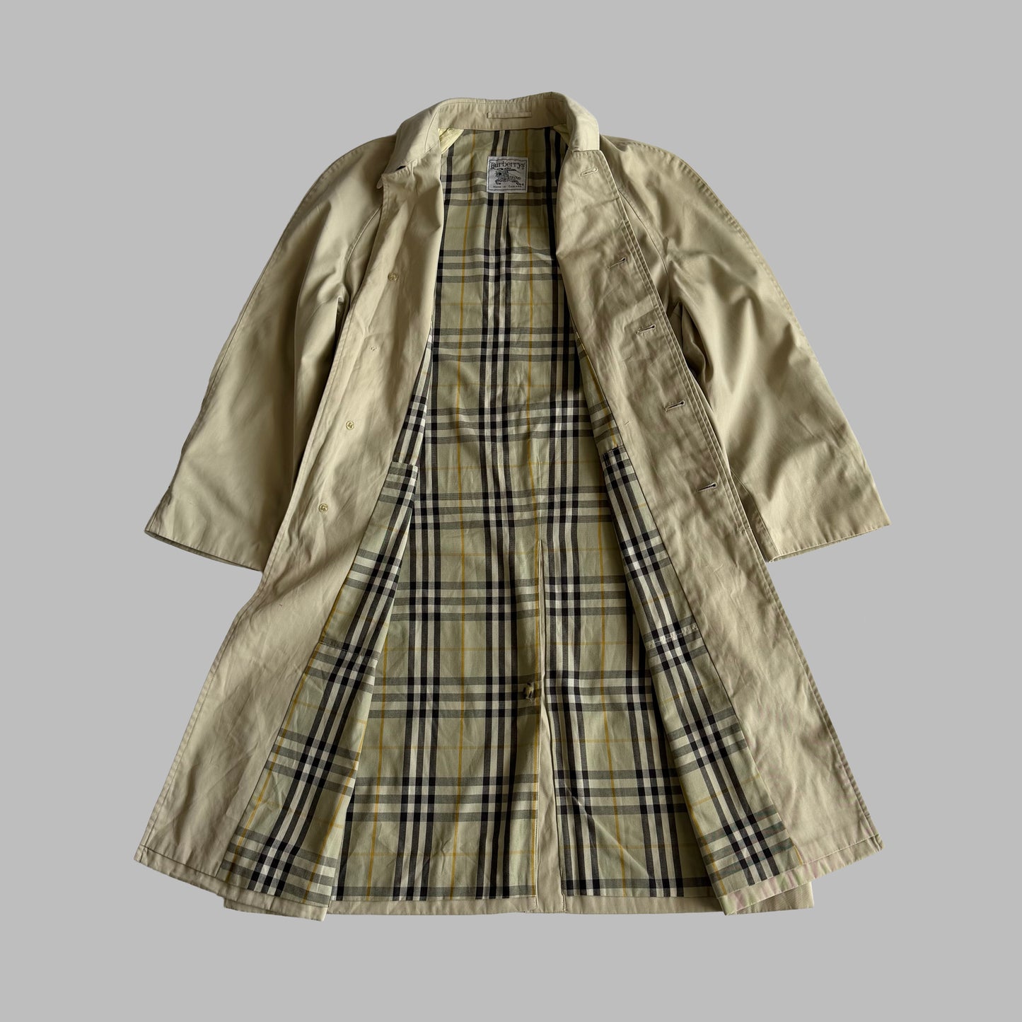 90s Classic Burberry Trench Coat - S/M