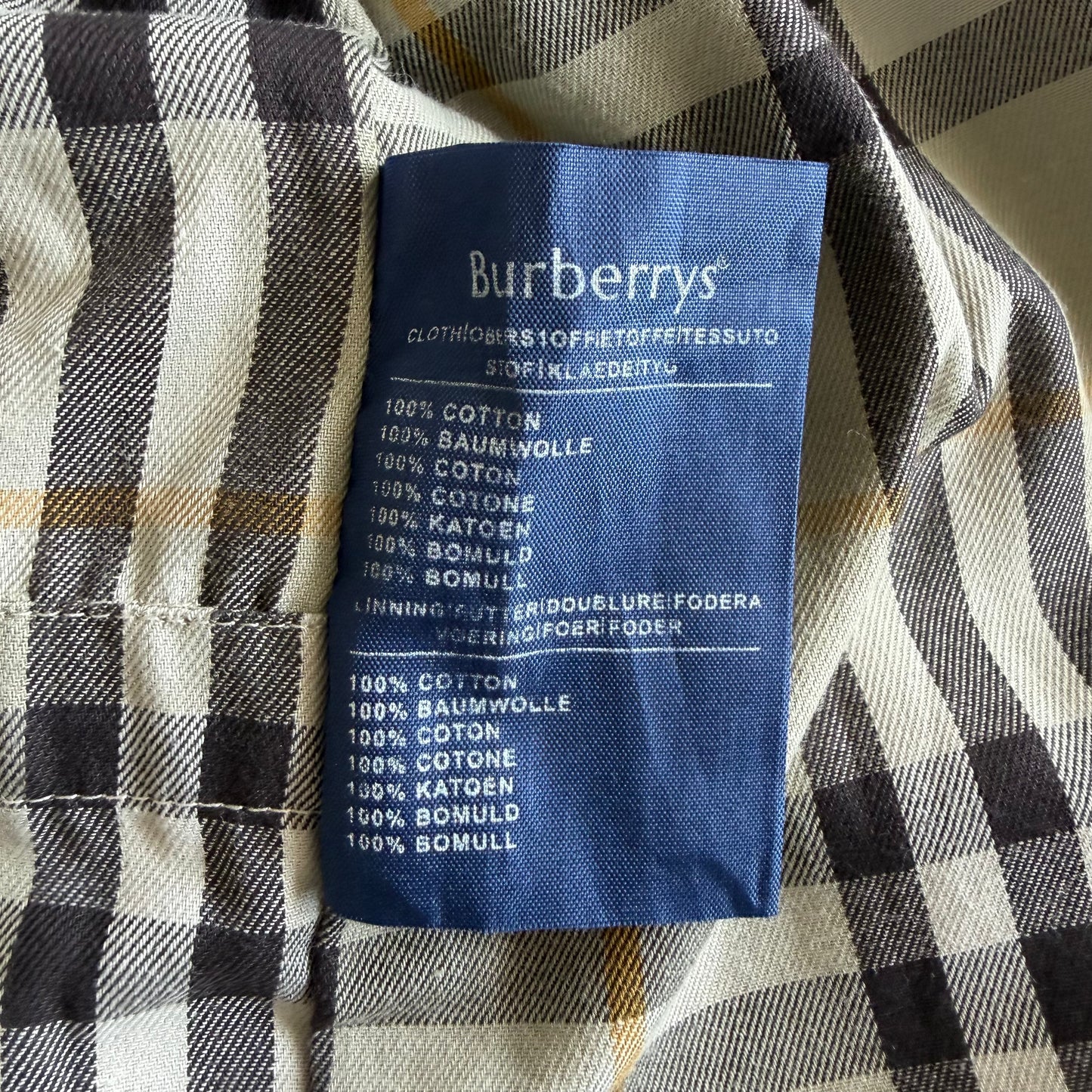 90s Classic Burberry Trench Coat - S/M