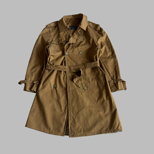 90s Burberry Double Breasted Trench Coat - XS/S
