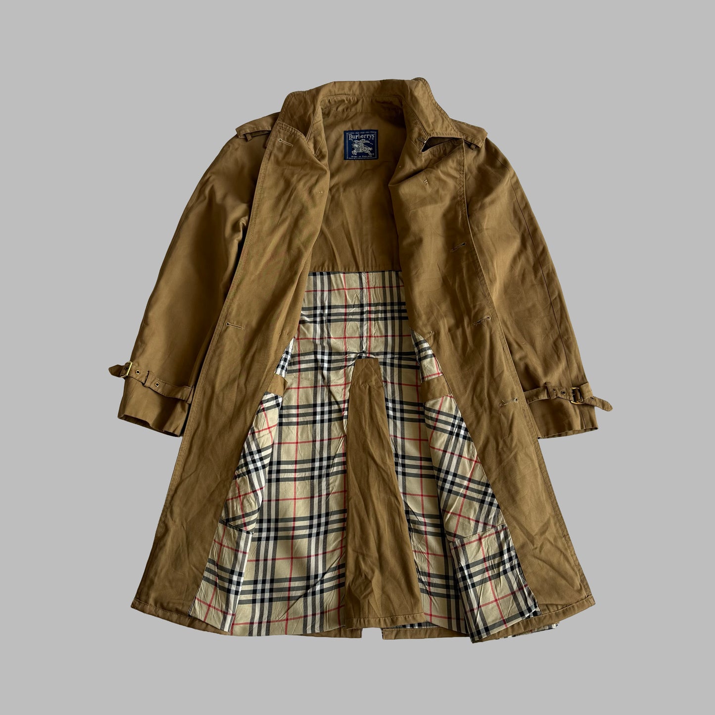 90s Burberry Double Breasted Trench Coat - XS/S