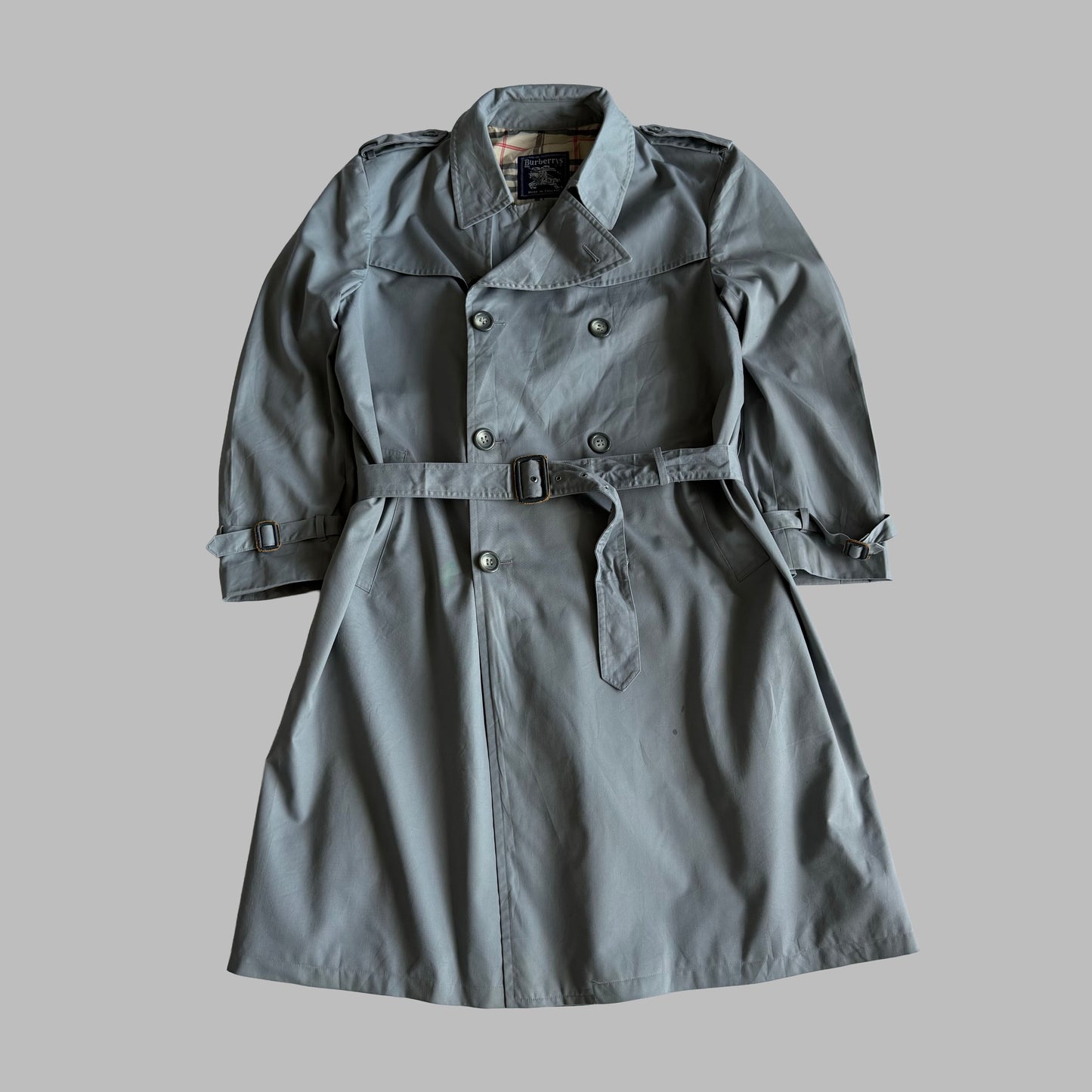 90s Burberry Double Breasted Trench Coat - M/L