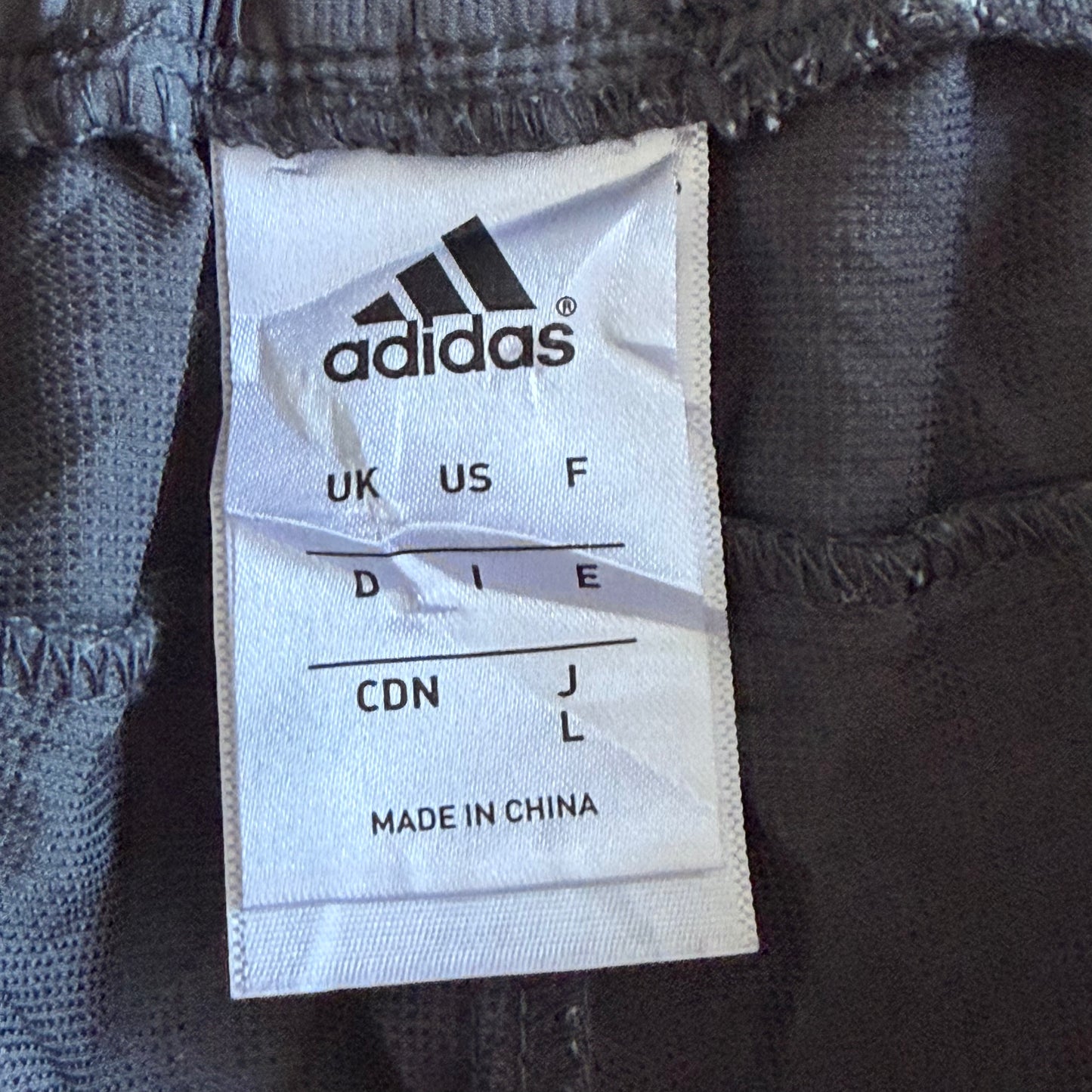 Y2K Adidas Striped Wide Leg Track Pants - S