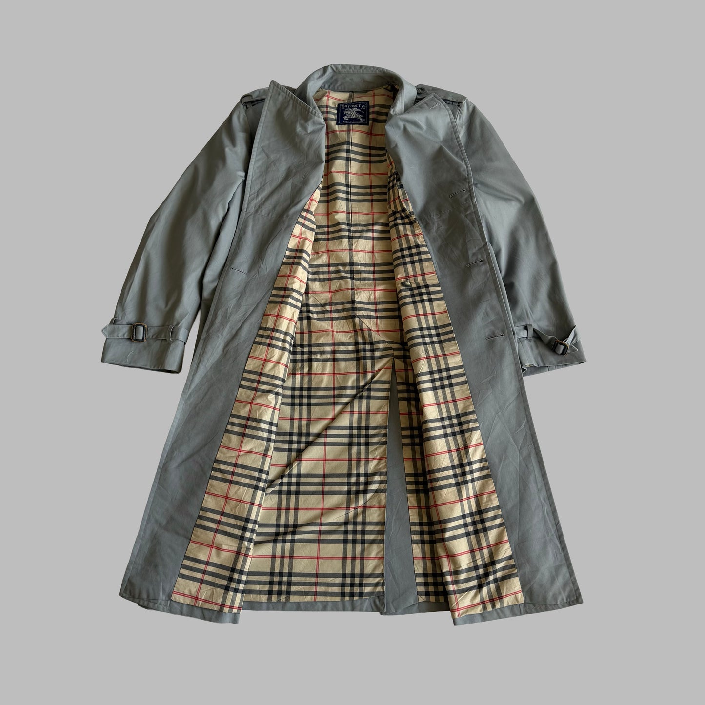 90s Burberry Double Breasted Trench Coat - M/L