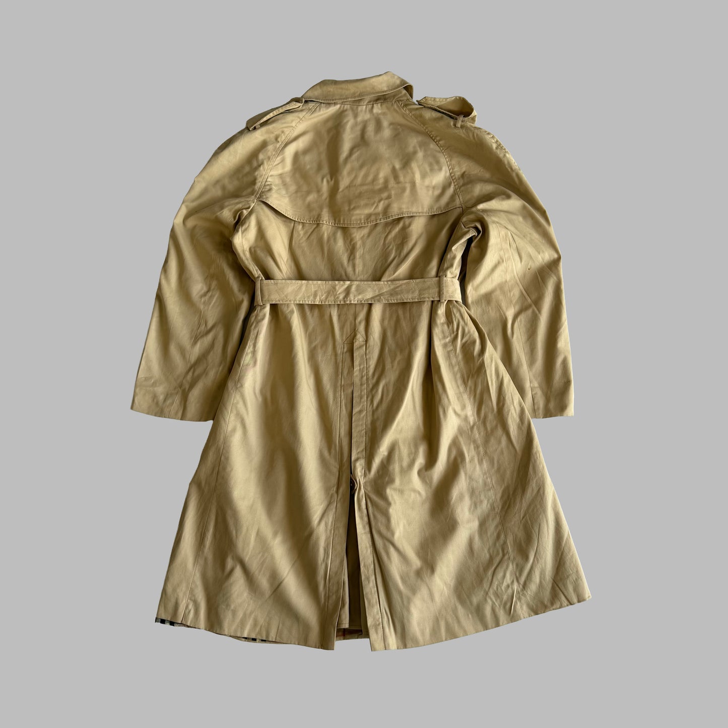 90s Burberry Double Breasted Trench Coat - XS/S