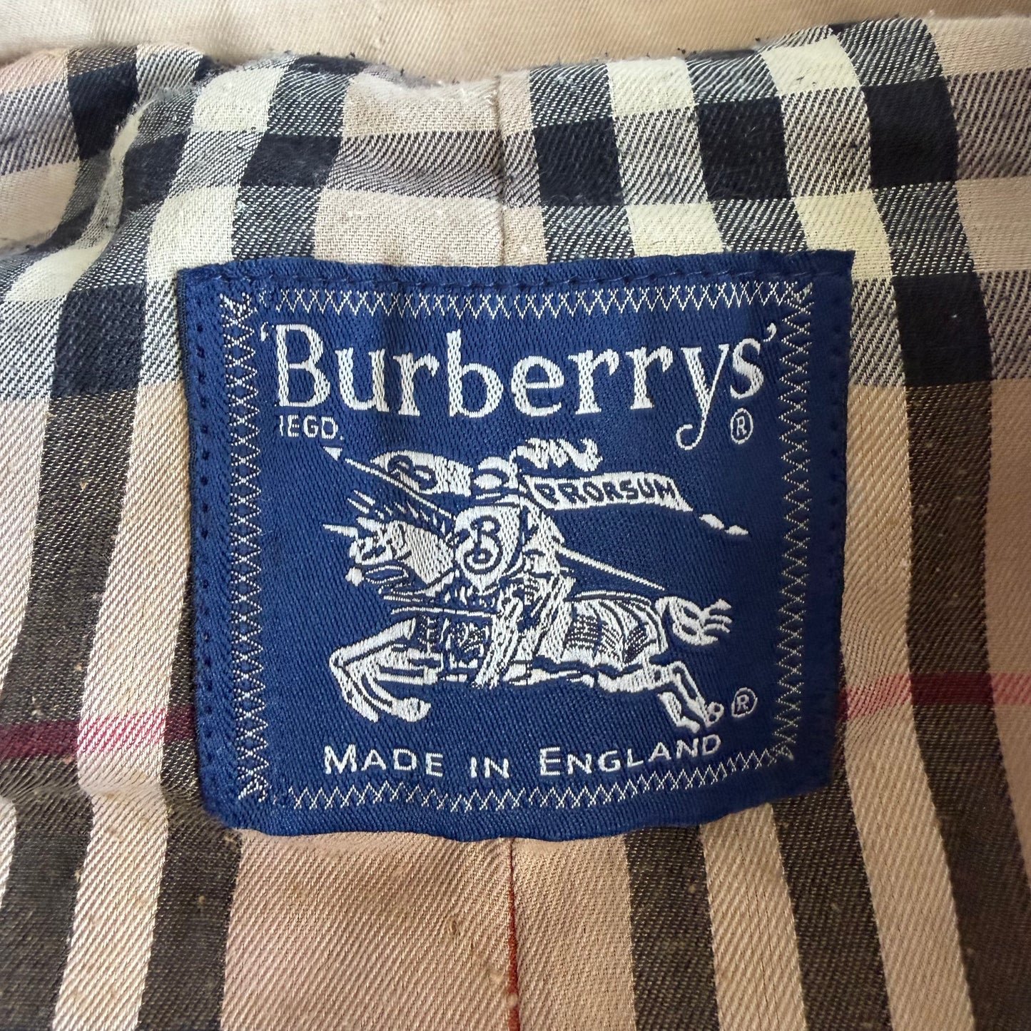 90s Burberry Double Breasted Trench Coat - XS/S