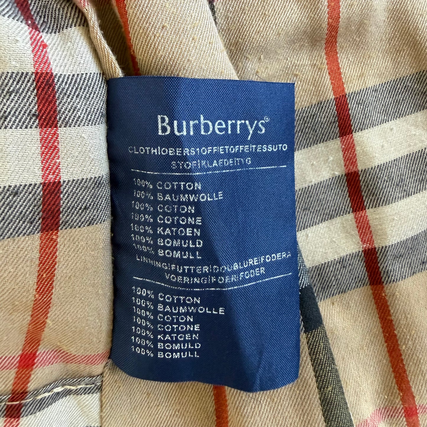 90s Burberry Double Breasted Trench Coat - XS/S