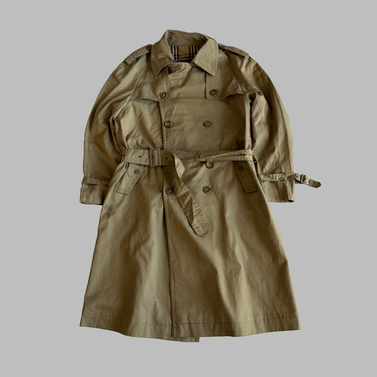 90s Burberry Double Breasted Trench Coat - XS/S