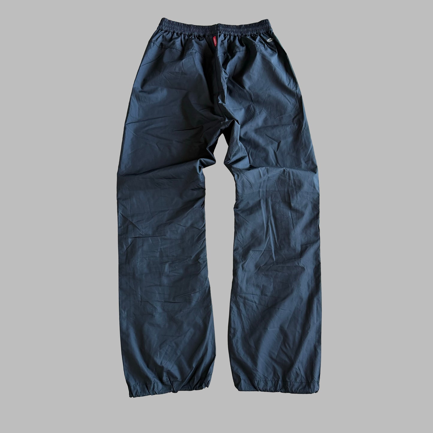 Y2K Adidas Three Stripe Baggy Track Pants - S