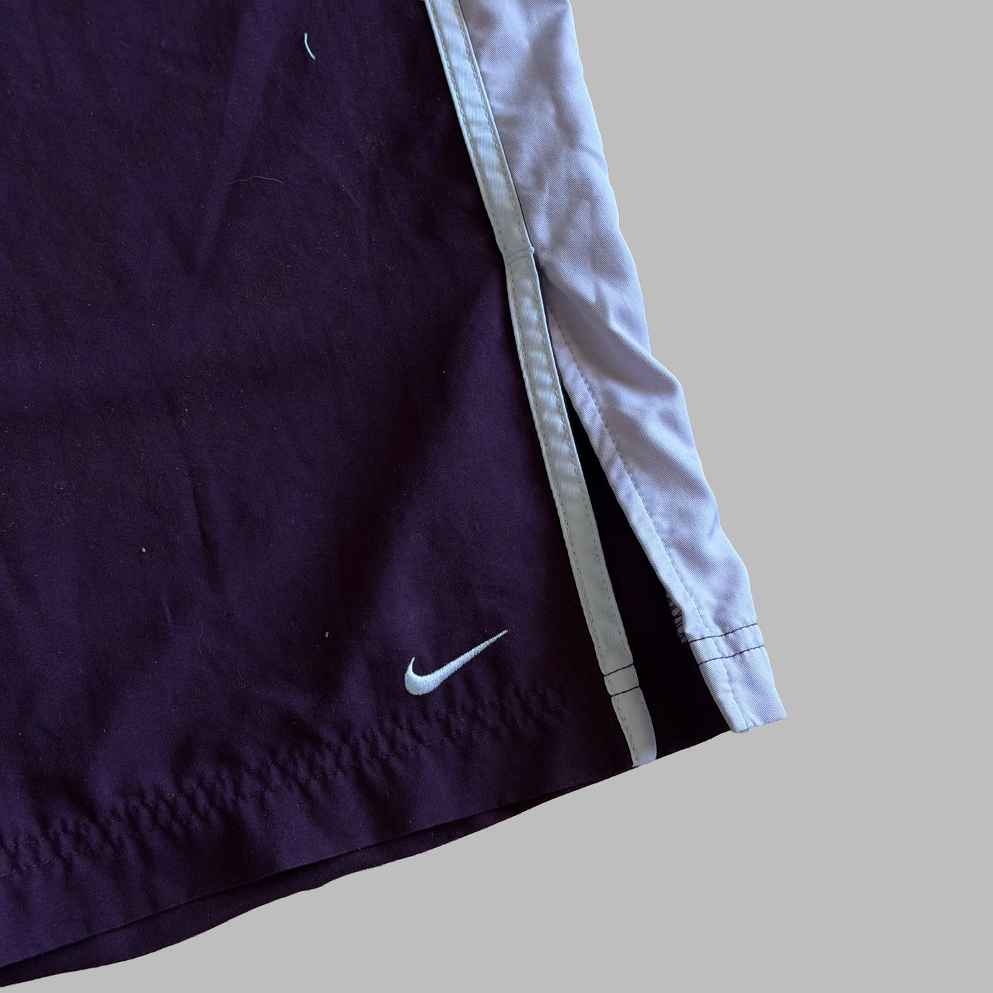 Y2K Nike Striped Wide Leg Track Pants - XL