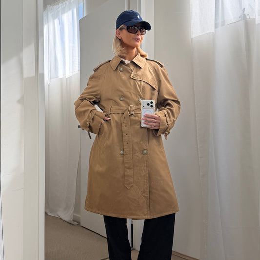 90s Burberry Double Breasted Trench Coat - XS/S