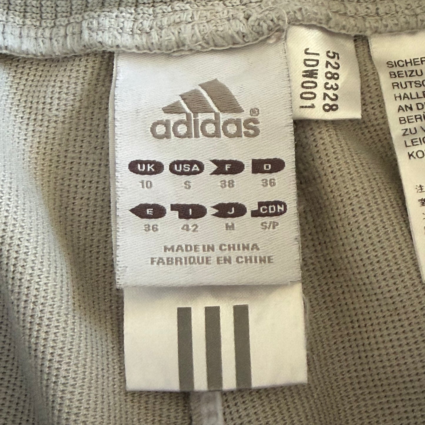Y2K Adidas Three Stripe Flared Track Pants - M