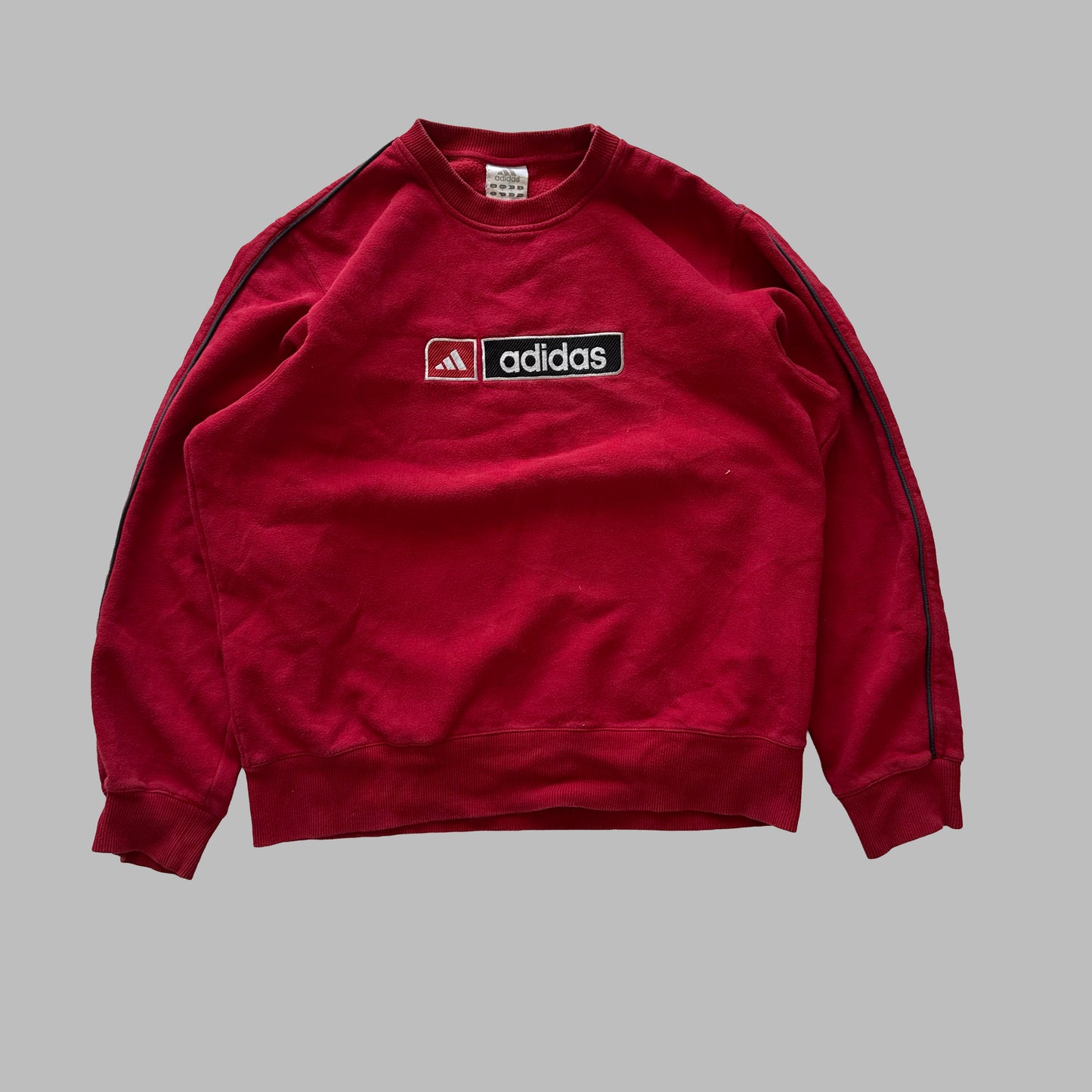 00s Adidas Embroidered Sweatshirt - Large