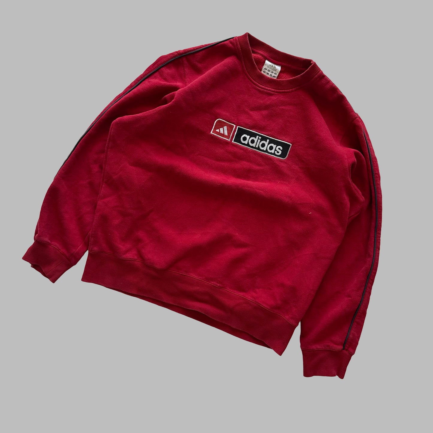 00s Adidas Embroidered Sweatshirt - Large