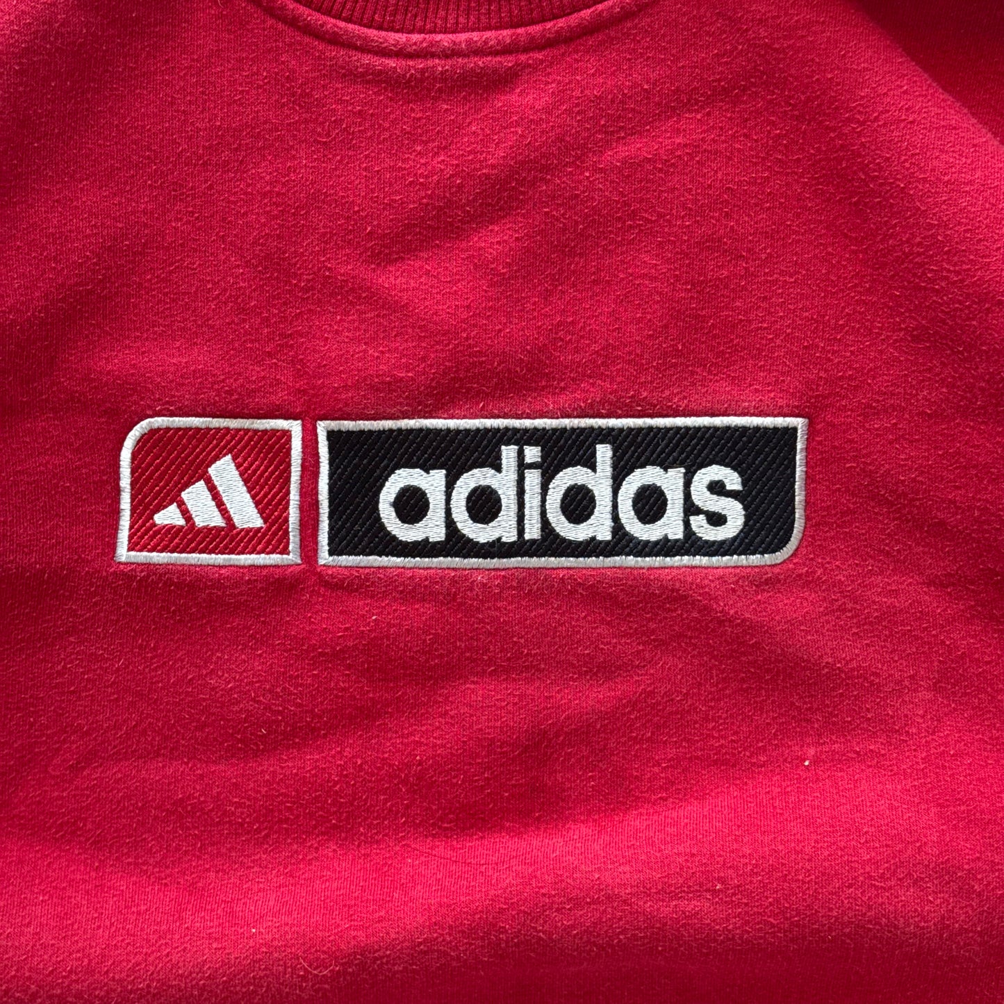 00s Adidas Embroidered Sweatshirt - Large