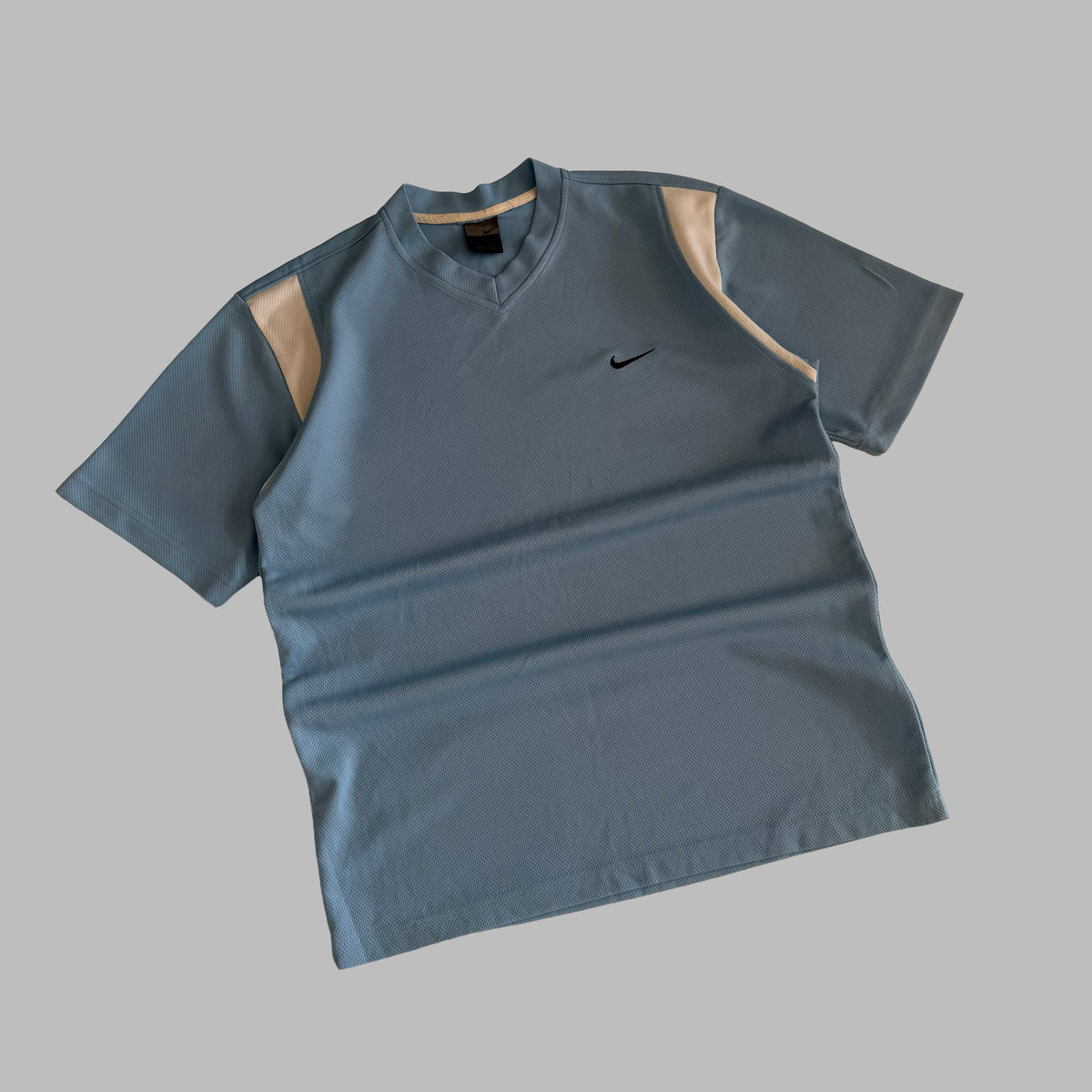 Y2K Nike Panelled Active Tee - L
