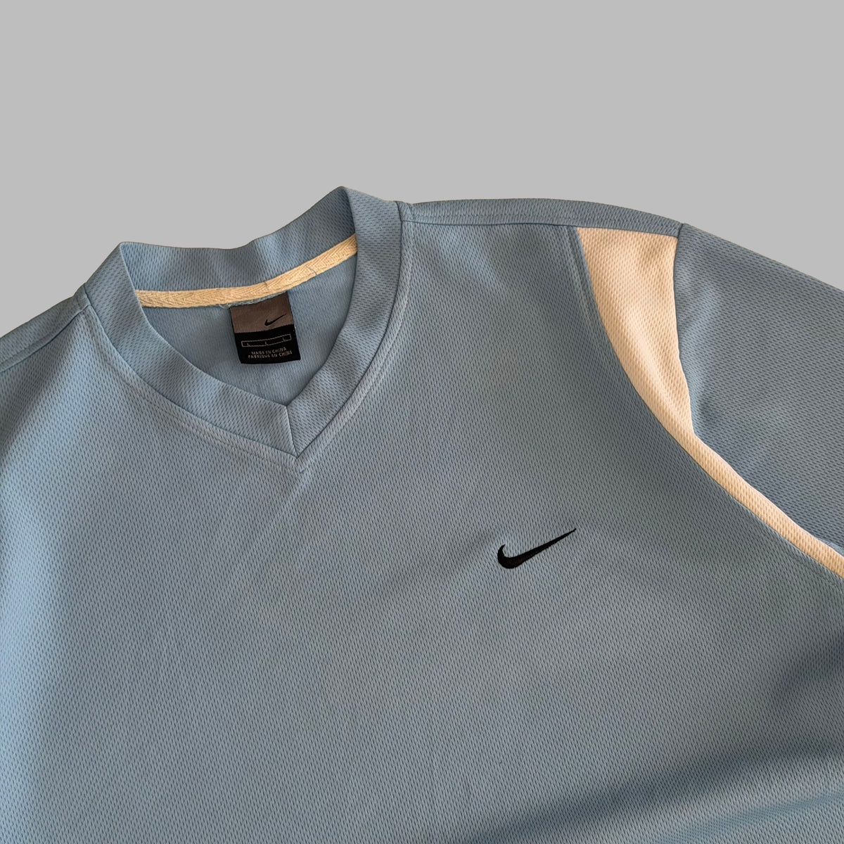 Y2K Nike Panelled Active Tee - L