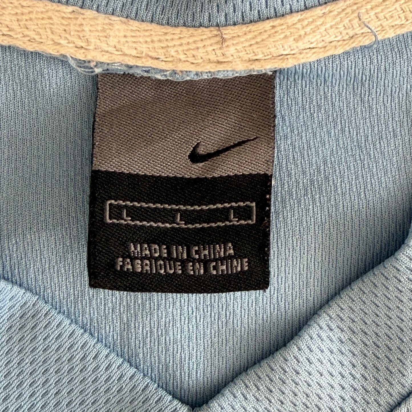 Y2K Nike Panelled Active Tee - L