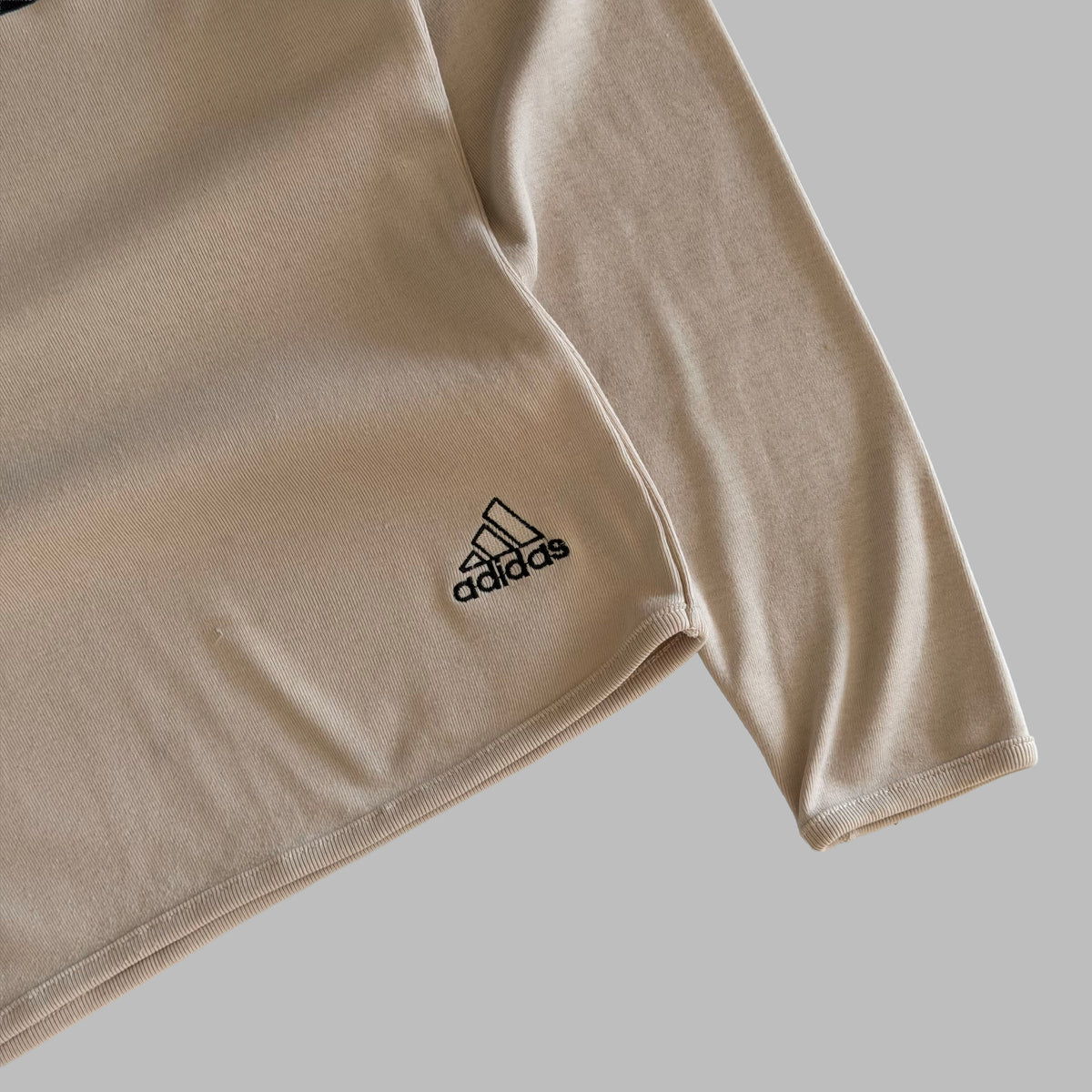 90s Adidas Striped Longsleeve Top - S/M