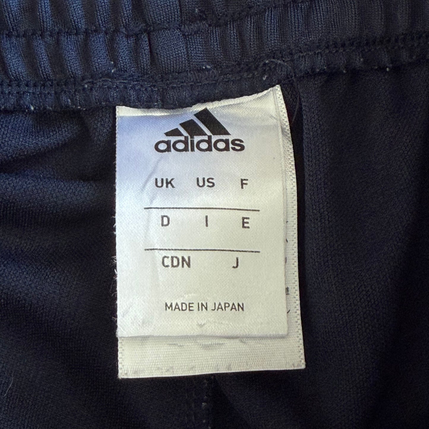 Y2K Adidas Three Stripe Straight Leg Track Pants - S