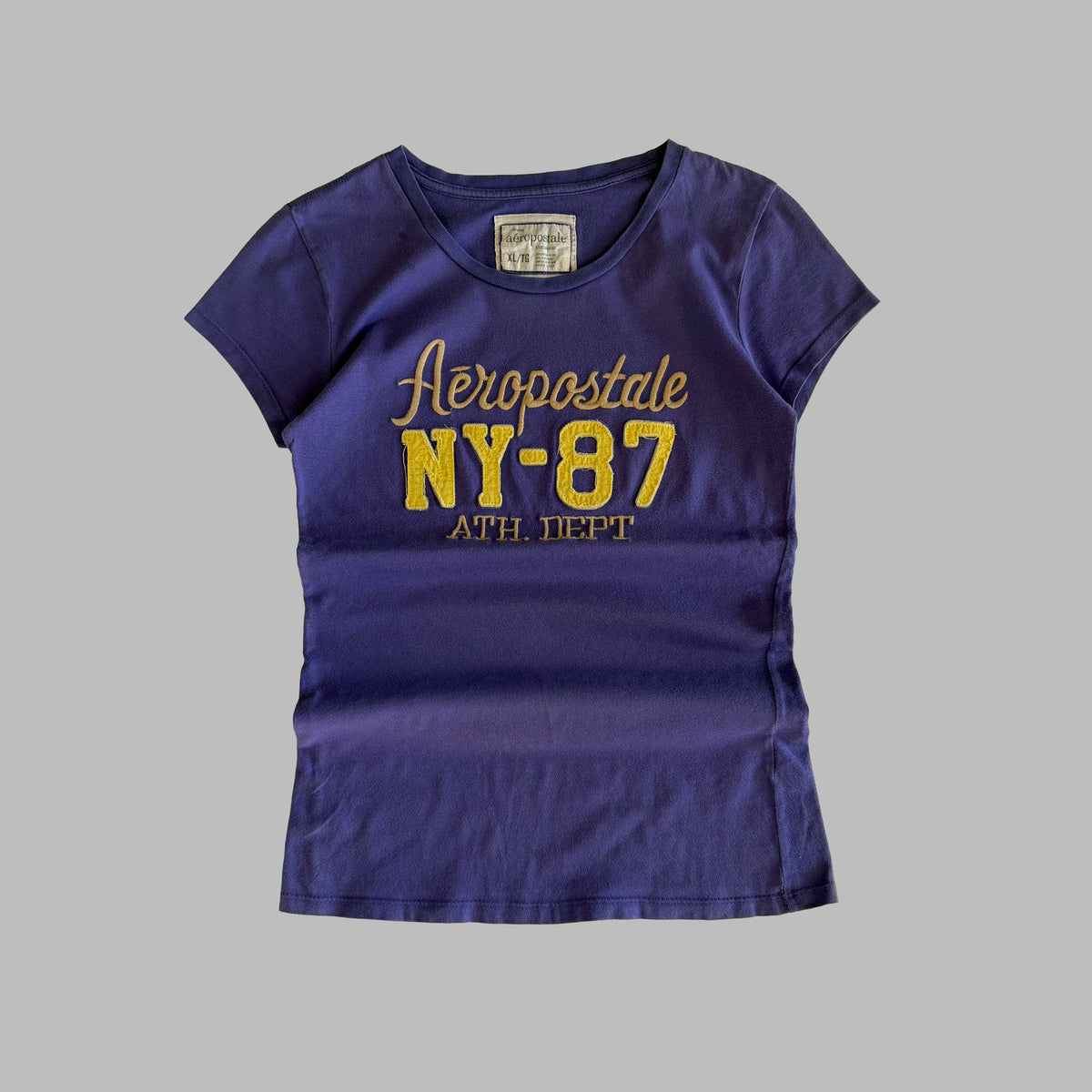 Y2K Aeropostale Fitted Baby Tee - L