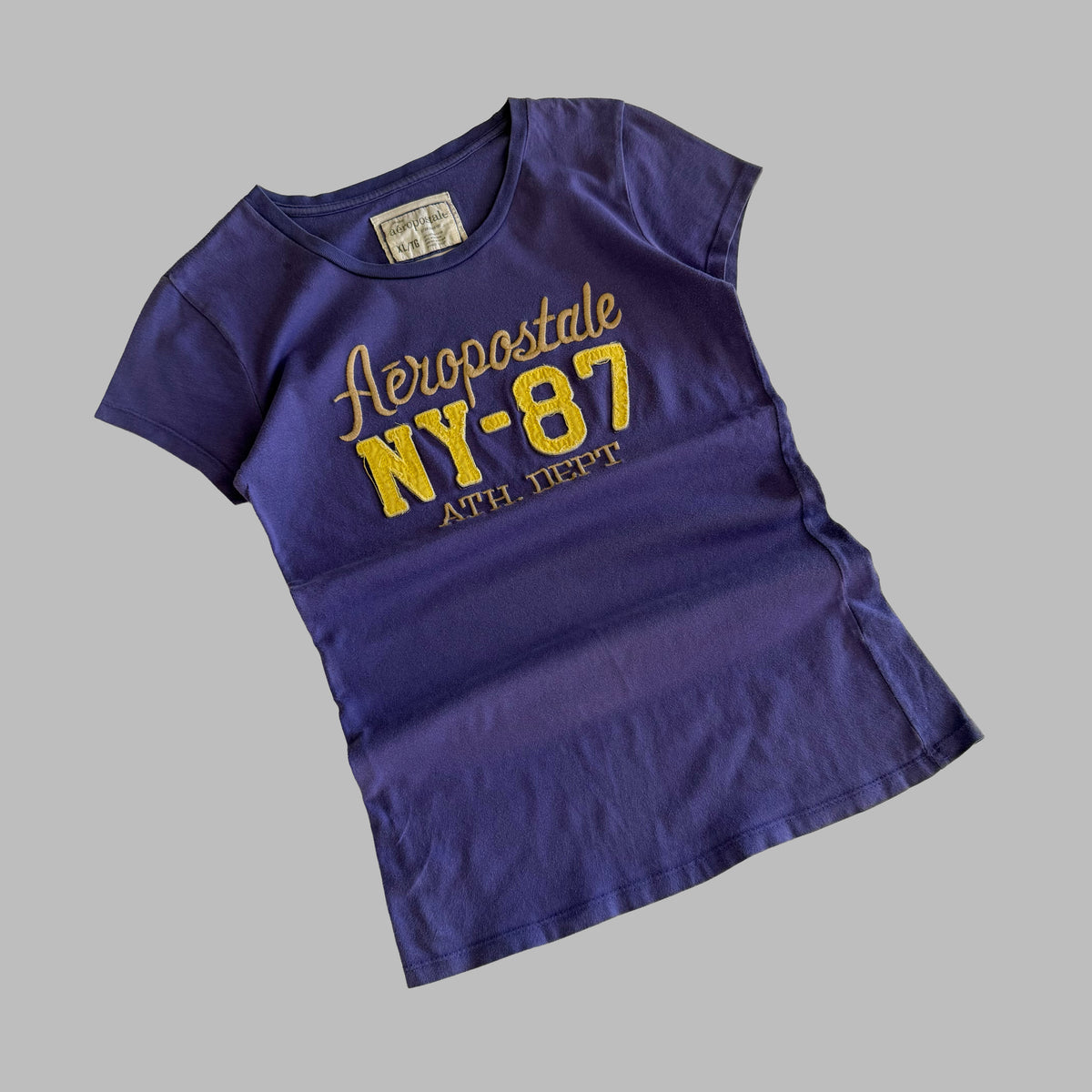 Y2K Aeropostale Fitted Baby Tee - L