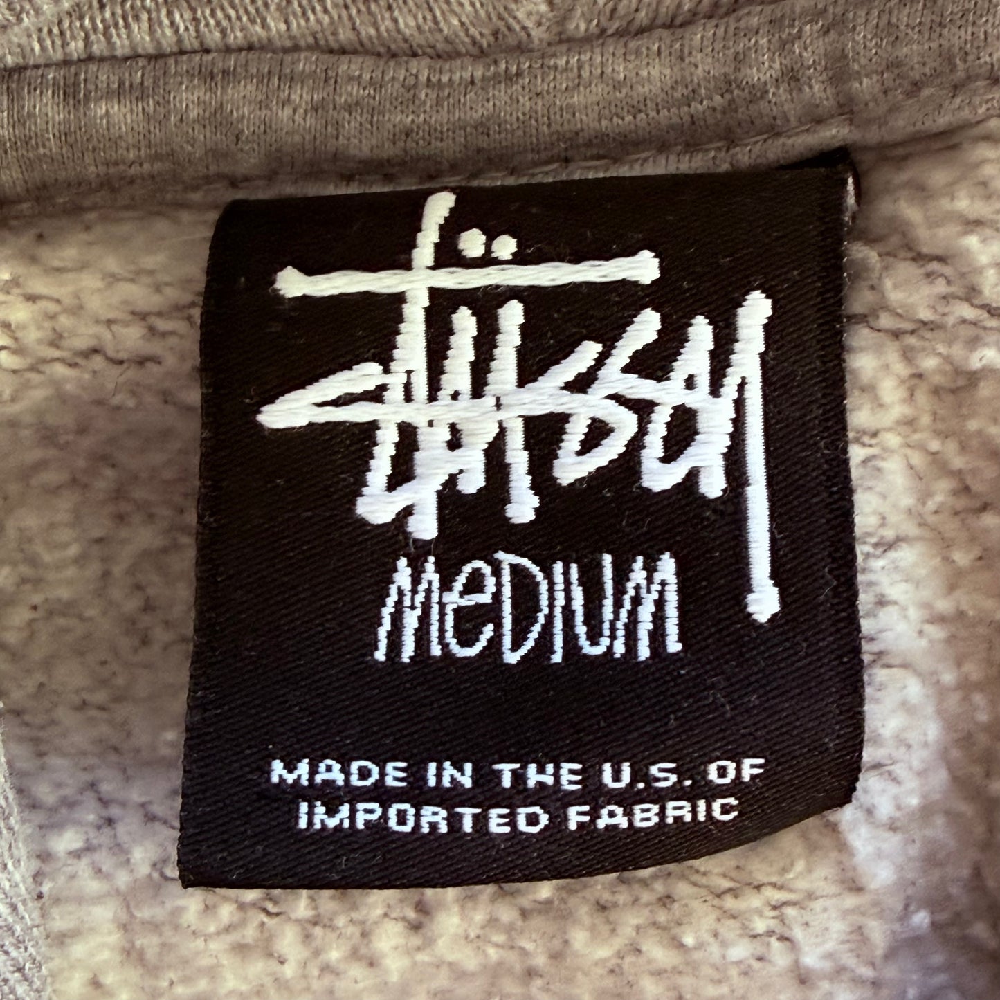 Stussy Spell Out Hoodie - Medium