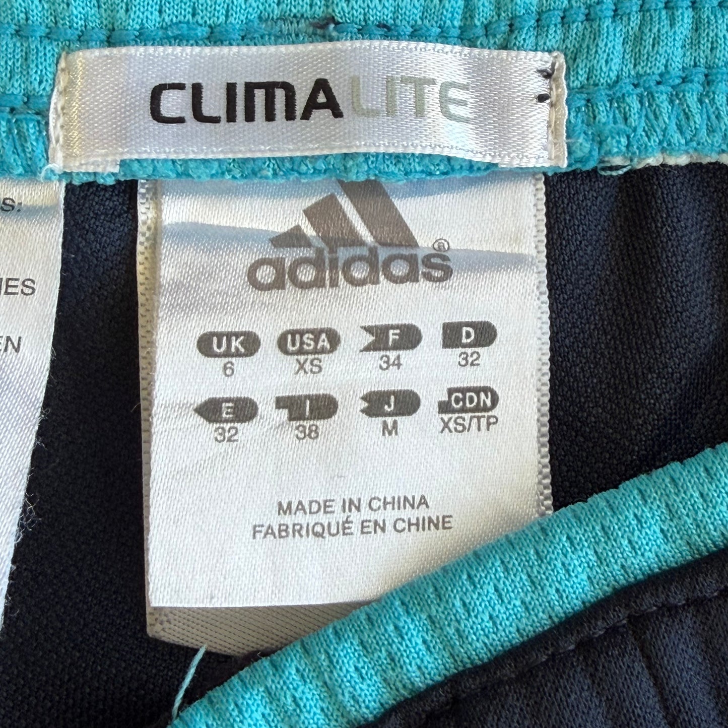 Y2K Adidas Striped Wide Leg Track Pants - XS