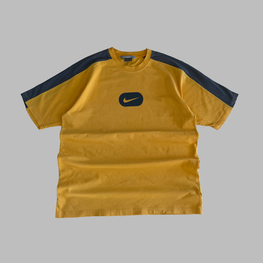 Y2K Nike Centre Swoosh T-Shirt - L/XL