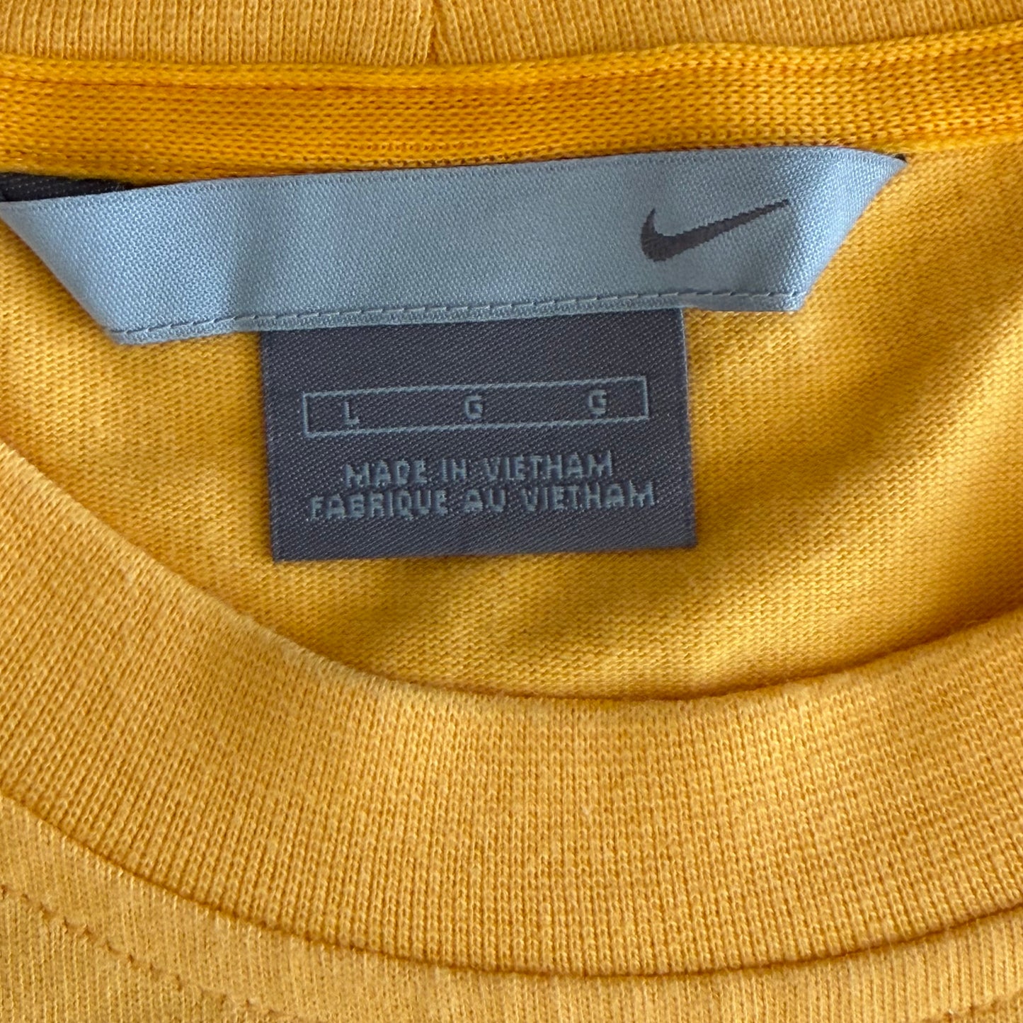 Y2K Nike Centre Swoosh T-Shirt - L/XL