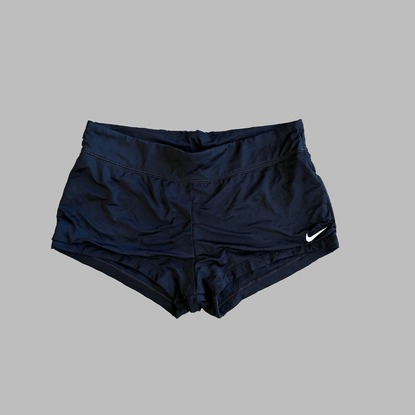 Y2K Nike Swoosh Micro Shorts - M