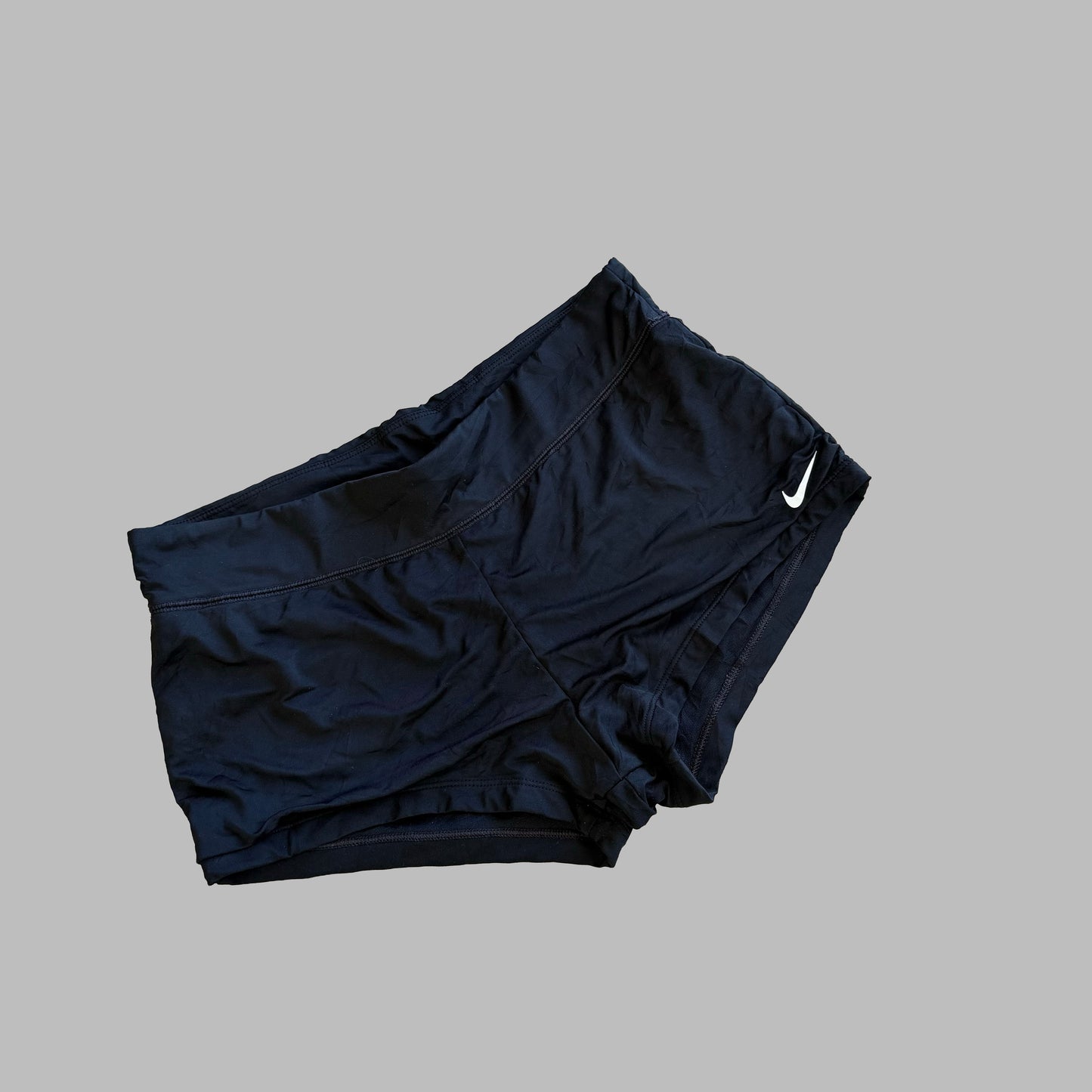 Y2K Nike Swoosh Micro Shorts - M