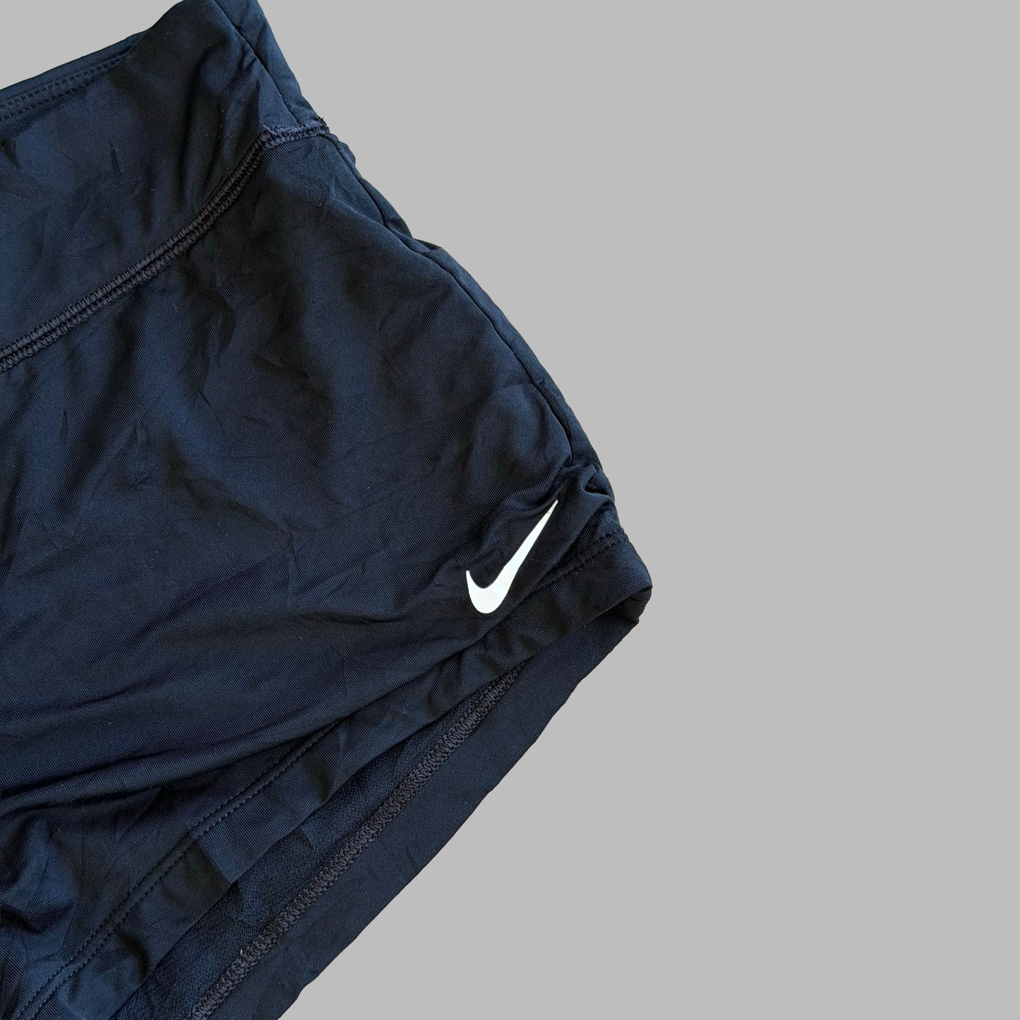 Y2K Nike Swoosh Micro Shorts - M