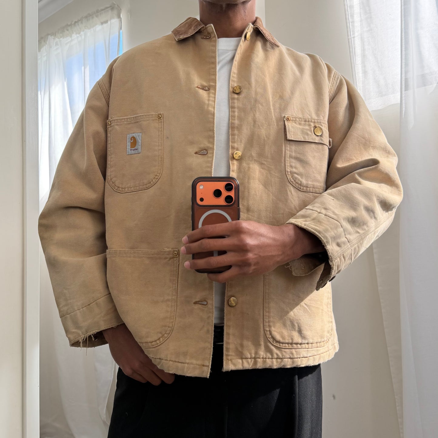 90s Carhartt Blanket Lined Work Jacket - XL