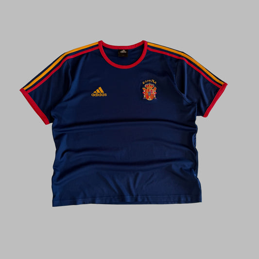 Y2K Adidas Three Stripe Jersey - L