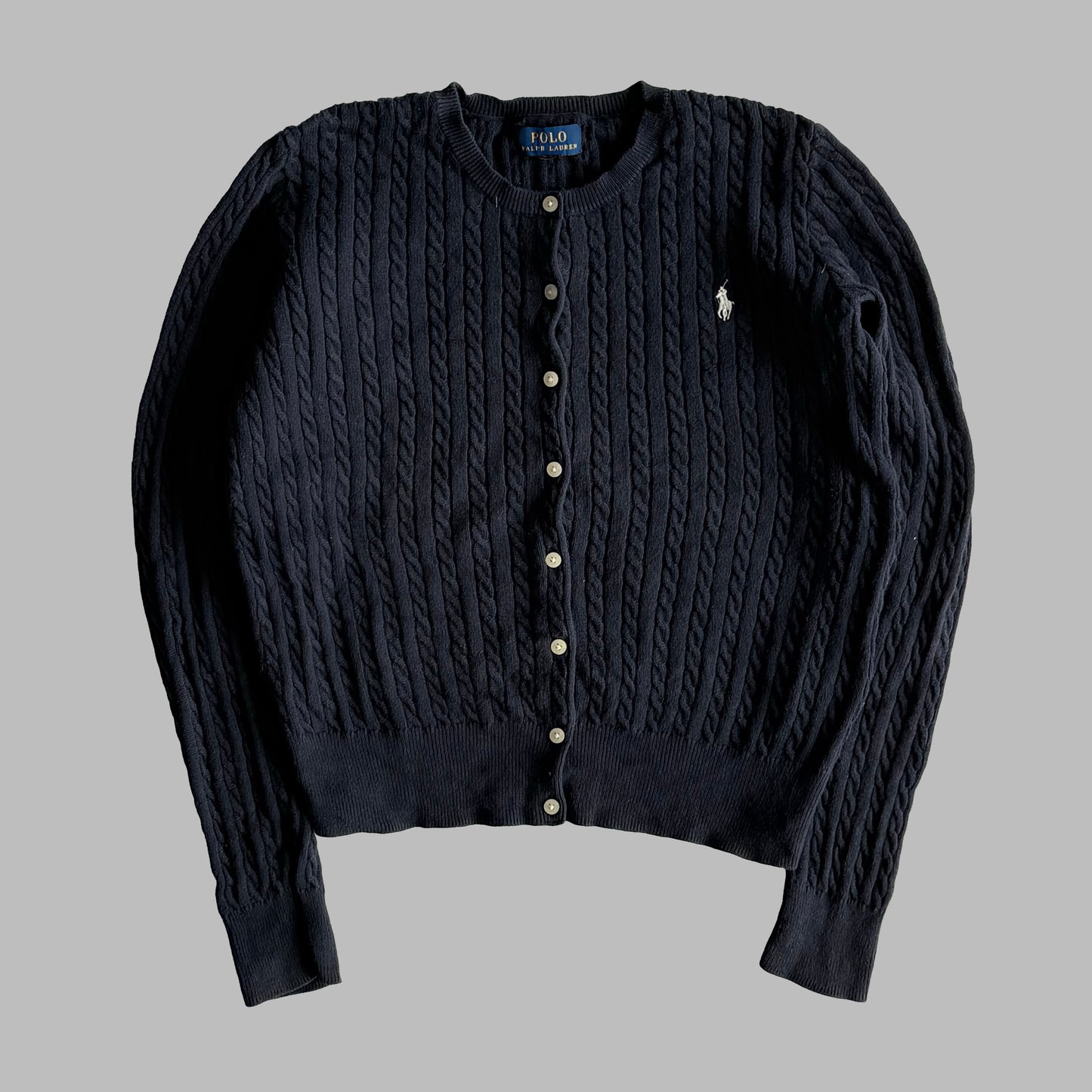 Ralph Lauren Cable Knit Cardigan - XS
