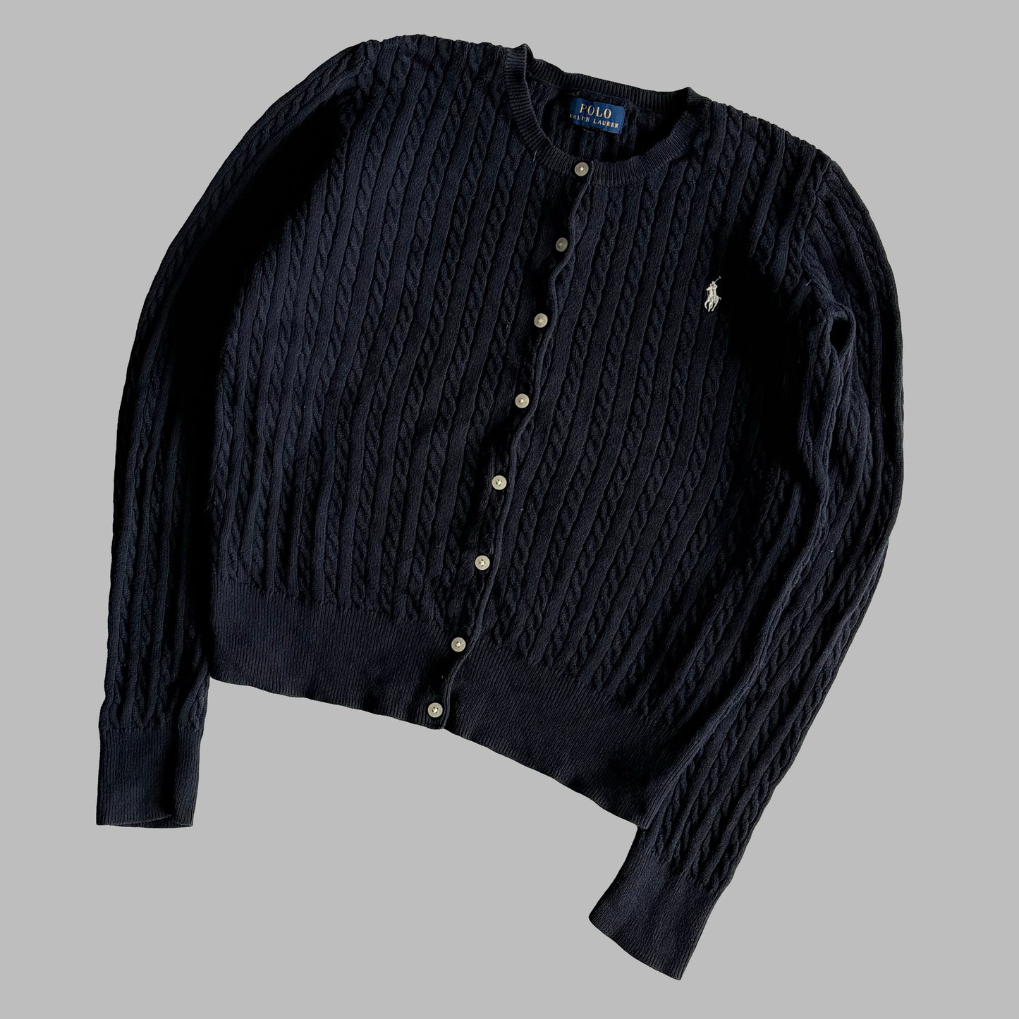Ralph Lauren Cable Knit Cardigan - XS