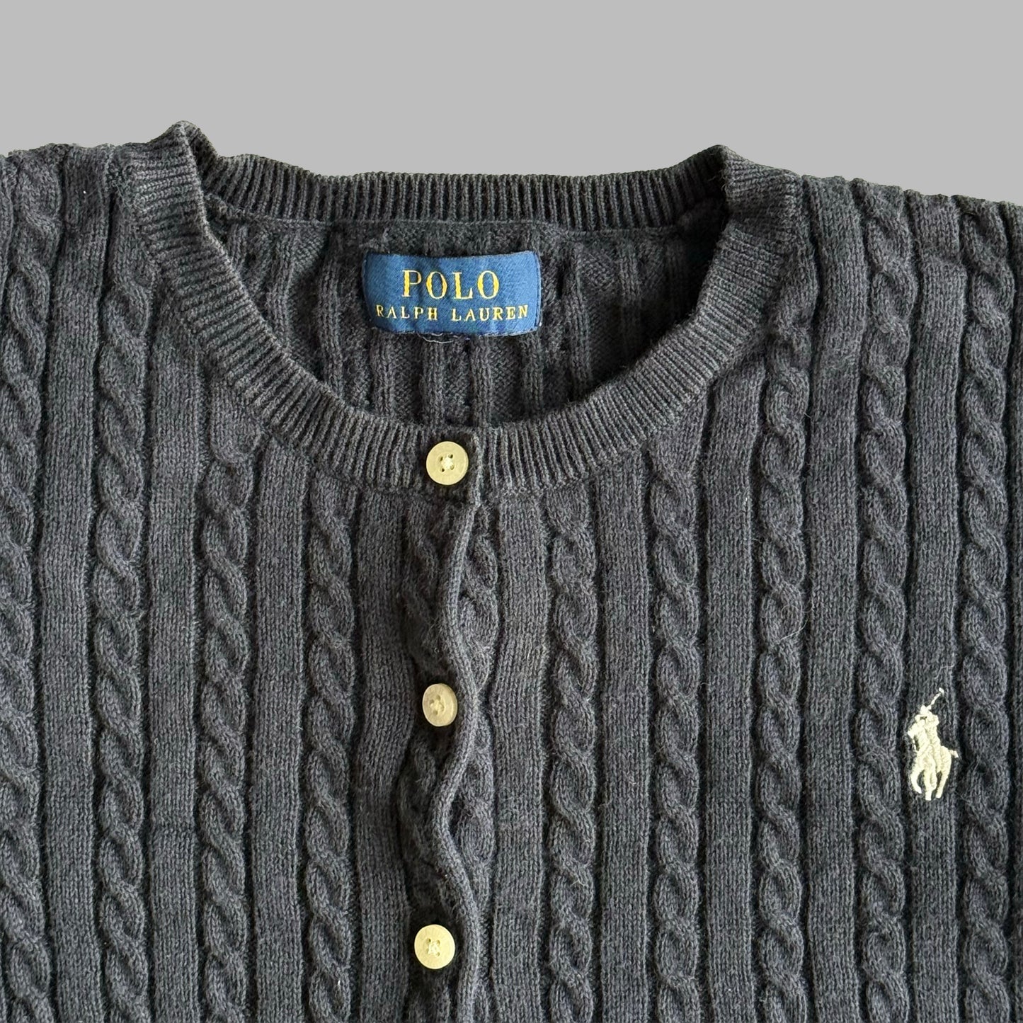Ralph Lauren Cable Knit Cardigan - XS