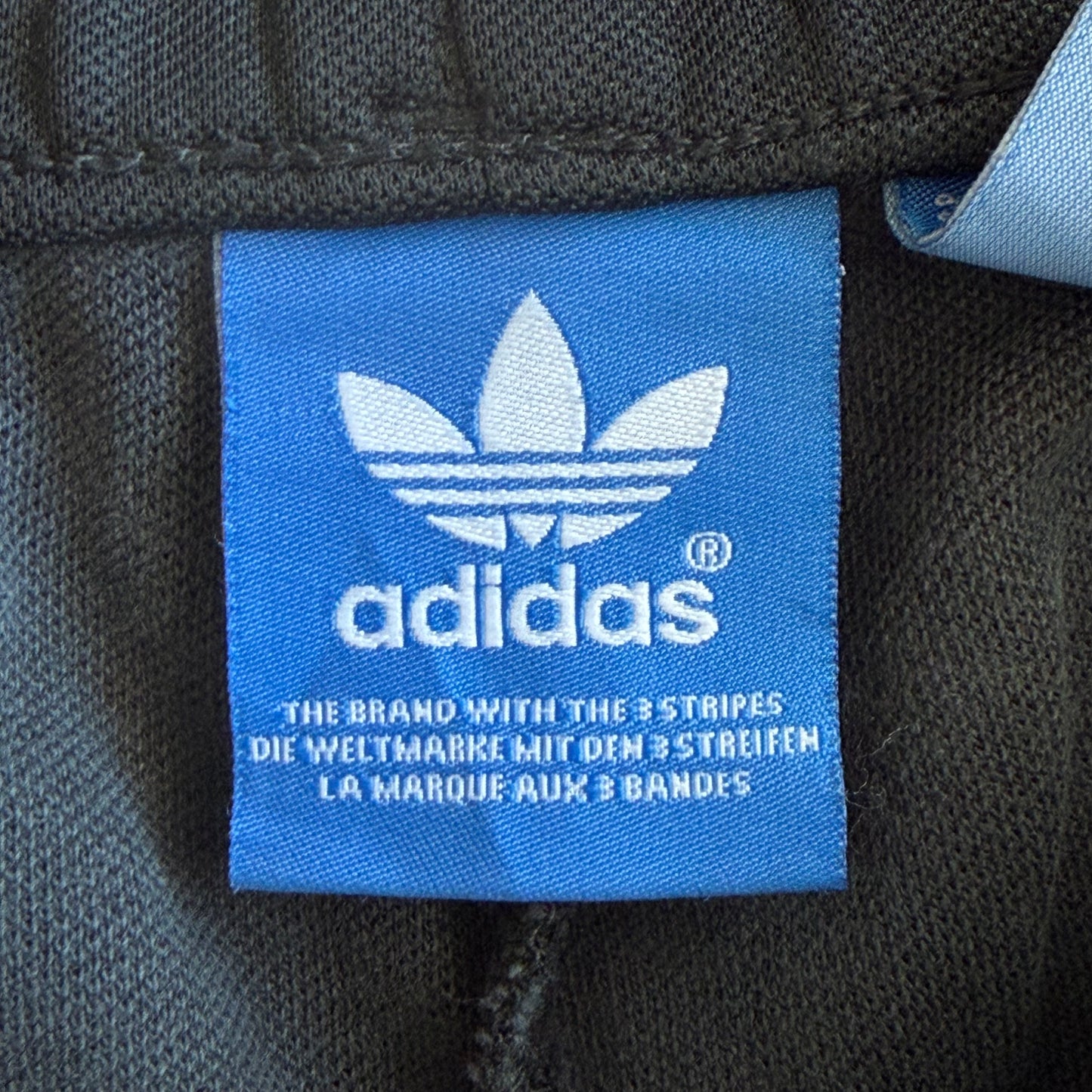 Adidas Three Stripe Mini Shorts - S