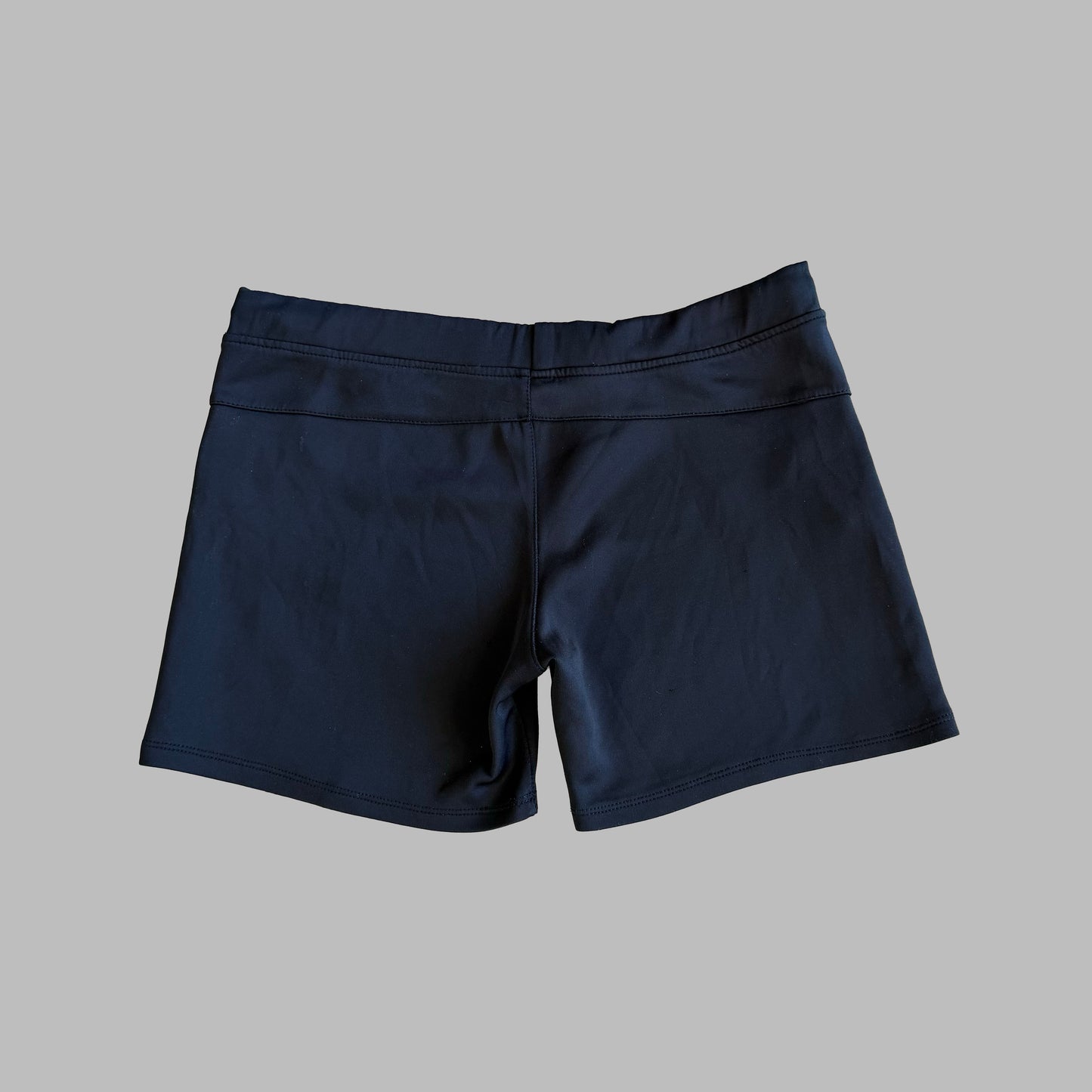 Y2K Adidas Three Stripe Activewear Micro Shorts - L