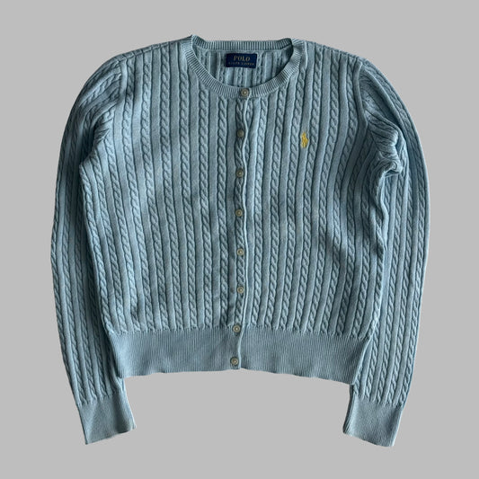 Ralph Lauren Cable Knit Cardigan - Large