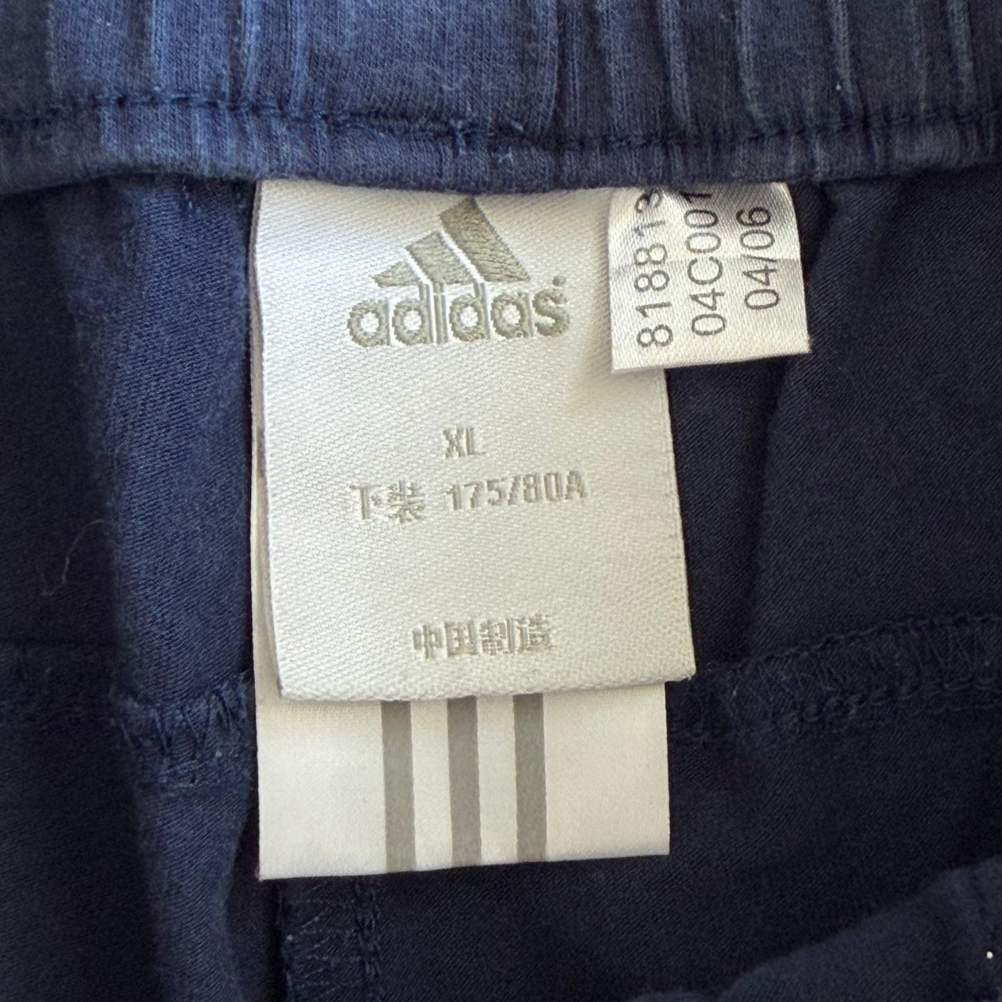 Y2K Adidas Three Stripe Mini Shorts - M
